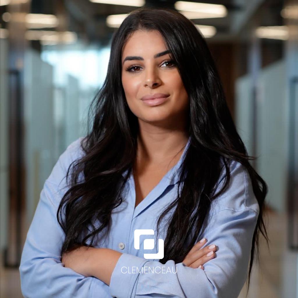 Nouria fondatrice de l'agence immobili&egrave;re clemenceau real estate