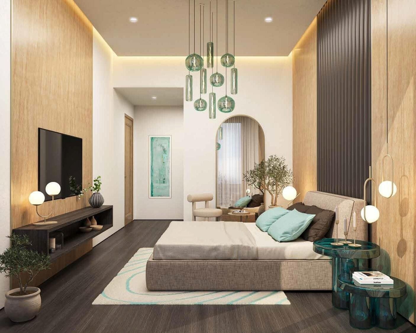 Damac Lagoons views